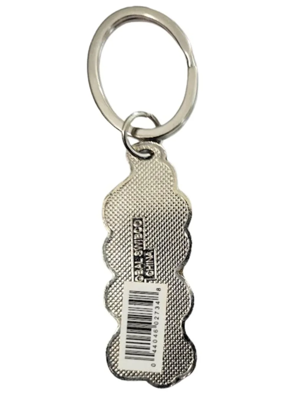SWIBCO NW0T Blue & Black Galaxy Keychain Silver Metal 4X4